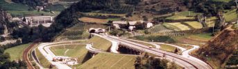 Uscita a Chiusa - Uscita realizzata con un innovativo tracciato nella stretta valle dell'Isarco