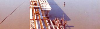 Varo travi - Ponte di lancio delle travi privo di supporti temporanei