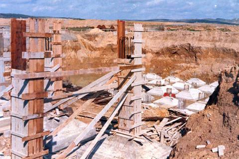 Fondazioni - Fasi di realizzazioni delle fondazioni dell'impianto